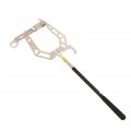 Mooring Rope Dock Hook Boat U Type Threader Stainless Steel Cable Wire Guider Ship Parking Tool With Telescopic Rod