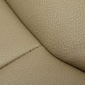 Ecotric Synthetic Leather Seat Cover Tan Compatible With 2000 2001 Ford Excursion Limited Xlt Passenger Bottom Side