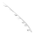 Front Driver Side Bumper Molding For Mercedes Benz C300 2022 2023 2024 Sedan Chrome Lower Outer Trim Replacement Mb1046207 And 