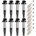 8 Ignition Coils With Iridium Spark Plugs Fits C1427 Uf519 For Jaguar S-type Super V8 Vanden Plas Xf Xj8 Xjr Xk Xk8 Xkr Range