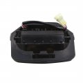 Uxcell 13 5v Black Shell Motorcycle Red Led Brake Rear Tail Light For Honda Cb400 Vtec Cb1300 2003-2006
