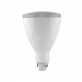 Satco 5 19 Inch 16w Led Pl 4-pin G24q Base Replacement Lamp-5000 Color Temperature-white Finish