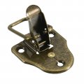 Uxcell 2pcs Duck-billed Toggle Hasp Latch Metal Box Chest With Mounting Screws For Jewelry Wooden Case Decorative Bronze