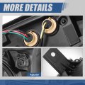 Auto Dynasty Factory Style Halogen Headlight Lamp Compatible With Chevy Silverado 1500 2014-2015 Driver Left Side Chrome