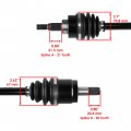 Caltric Front Left And Right Cv Joint Axles For Honda Trx420fe Rancher 420 4x4 Es 2007 2008 2009
