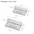Uxcell L Shaped Lock Strike Plate 29x16x10mm 8pcs 29x14x8 5mm 40pcs For Home Cabinet Cupboard Drawer Door