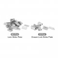 Uxcell L Shaped Lock Strike Plate 29x16x10mm 8pcs 29x14x8 5mm 40pcs For Home Cabinet Cupboard Drawer Door