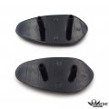 Httmt- Usmt222-011-bk-nologo- Mirror Block Off Base Plates Black Compatible With 2000-2008 R1 Yzf-r1 Yzfr1