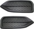 Evan Fischer Fog Light Cover Set For 2014-2015 Honda Civic Coupe Black Ho1039122 Ho1038122 Front 