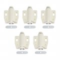Touch Catch Magnetic Press Latch For Cabinet Door Cupboard White 5pcs 