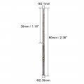 Uxcell Mini Diamond Burrs Grinding Drill Bits For Rotary Tool 2 35mm Shank 1mm Cylindrical Ball Nose 5 Pcs