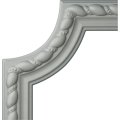 Ekena Millwork Pml08xde-case-4 Devon Rope Corner 4-pack Panel Moulding W X 8 H 7 8 P Primed 