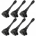Ocpty Ignition Coil Coils Pack 224485ca0a E1319 Uf819 For Infiniti Q50 Q60 3 0l V6 6 Pcs