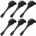 Ocpty Ignition Coil Coils Pack 224485ca0a E1319 Uf819 For Infiniti Q50 Q60 3 0l V6 6 Pcs