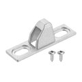 Sliding Door Keepers 2 07 X 0 55 Zinc Alloy Glass Lock Latch With Mounting Screw For Various Patio Silver 