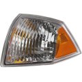Headlightsdepot Chrome Housing Corner Light For Jeep Compass 2007-2010 Includes Left Driver Side 