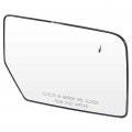 Aintier Passenger Side Exterior Mirror Glass Compatible With 2007-2011 Ford Expedition For Navigator Towing Chrome Heated