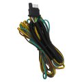 Version 25 Feet 4-way Trailer Wiring Harness With 4-flat Connector Loom 