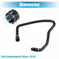 X Autohaux Upper Radiator Coolant Hose For Bmw 525i 2001-2003 No 11531438632