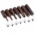 Uxcell Hex Bits Set 7pcs 1 4 Inch Shank Magnetic Hexagonal H1 5-h6 Screwdriver Bit 25mm Length S2 Screw Driver Kit Tools