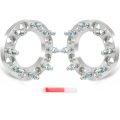 8x6 5 Wheel Spacers 1 In Thickness 125 6mm Bore For Chevrolet Express 2500 3500 Silverado Suburban Gmc Sierra Hummer H2 2 Pack 