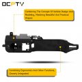 Ocpty Door Handle Exterior Front Driver Left Side Replacement Fit 2008-2011 For Focus Black Replace Oe 8s4z-5426684-b Fr