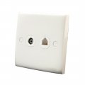 Rj11 Telephone Socket And Gang Tv Wall Switch 