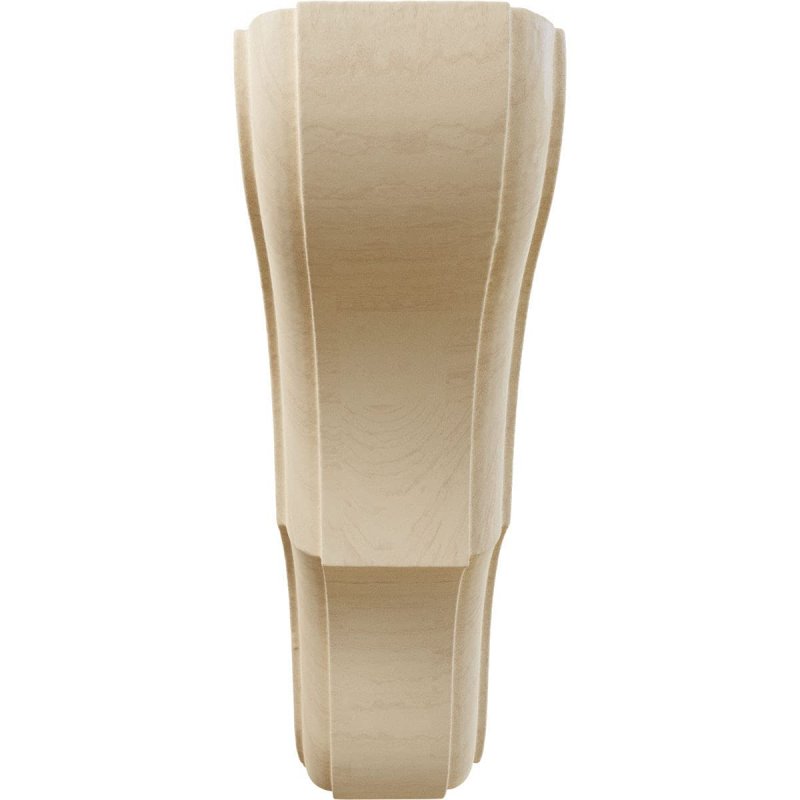 Ekena Millwork Bktw02x06x06strw Stratford Wood Brackets 1 3 4 W X 5 D 2 H Rubberwood