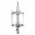 Needle Valve Type Oil Cup M12x1 5 Thread 100ml Sight Gravity Drip Feed Oiler 