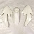 Httmt- Xfy-white Xh6011-bolt- White Plastic Fender Body Work Fairing Bolt Compatible With Crf Xr Xr50 Crf50 125cc Dirt Bike