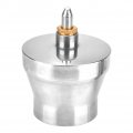 Ywbl-wh Stainless Steel Alcohol Burner Lamp 450ml Chemistry Dental Lab With Screw And Wick