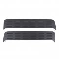 Qiosreui Rear Row Doors Window Vents Cover Side Door Air Panel 2rd Ventilation Louvers For Hummer H2 2003-2009 Alumium Alloy