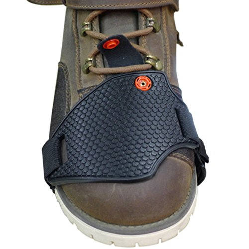 Tinton Life Durable Anti-slip Motorcycle Accessories Shoe Boot Cover Shifter Scuff Marks Protector Stronger Heel Strap
