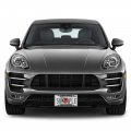 Fastasticdeals Metal Insert License Plate Frame Greyhound Dog A Weatherproof Car Accessories Black 4 Holes Solid