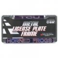 Tcu Horned Frogs Metal Inlaid Acrylic License Plate Frame 