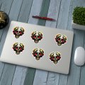 Stickers 48pcs Hades Bumper Skull Bedroom Wall Decoration Hat Laptop Water Bottles Skateboard Phone Case For Kids Teens Adults 