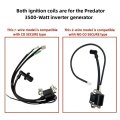 Power Products 7-wire Ignition Coil And Spark Plug For Predator 3500-watt Inverter Generator With Co Sensor Alert