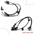 A-premium Abs Wheel Speed Sensor Compatible With Hyundai Models Sonata 2011 2012 2013 2014 Front Driver And Passenger Side 2-pc