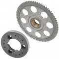 Caltric Starter Clutch Bearing Sprag And Gear Compatible With Yamaha Venture Xvz1200 Xvz1300 1983-1993