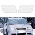Plastic Headlight Cover Transparent Fit For Mk4 Jetta 1998-2004