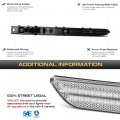 Vipmotoz Full Led Strip Side Marker Lights Fender Parking Lamps Compatible With 2008-2013 Bmw E92 M3 Coupe Convertible Sedan