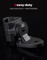 2pcs Utv Whip Light Mounts Flag Pole Bar Brackets Cb Antenna For Polaris Ranger General Can-am Defender Commander Maverick