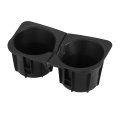 Car Central Console Cup Holder Insert Replacement Set For Toyota Tacoma 2005-2017 66991-04012 Black 