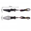 Polarlander 2pcs Universal Motorcycle Turn Signal Light Double-sideding 12v Led Bulbs Light For Motorbike Off Road