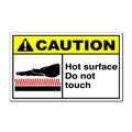 Hot Surface Do Not Touch Caution Osha Ansi Safety Magnets Sign-qty 2 -9 X 12 Inches 