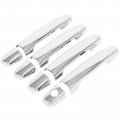 4pcs Door Handle Covers For 2003-2013 Toyota Corolla 2003-2012 Matrix 2001-2011 Rav4 2007-2011 Yaris Exterior Driver Side 