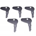 5 Ignition Keys 35260-31852 32412 H32412 For Kubota Mahindra Mitsubishi Case Tractors