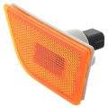 Ford Maverick 2022 2023 Side Marker Light Assembly Driver Front Amber Lens With Bulbs Capa Replacement For Fo2550149 Fo2550149c