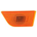 Ford Maverick 2022 2023 Side Marker Light Assembly Driver Front Amber Lens With Bulbs Capa Replacement For Fo2550149 Fo2550149c 