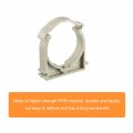 Uxcell 25mm Dia Pipe Clamps Clips Ppr Water Hose Fittings Tube Holder With Lock For Supply Gray 12 Pcs